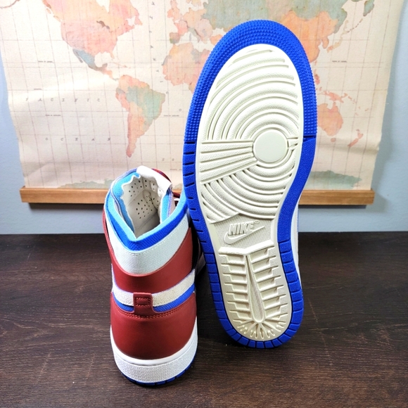 BRAND NEW Jordan 1 High Zoom Air CMFT Team Red Men's Size 10.5 - Picture 8 of 9